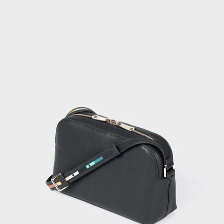 Paul Smith ポールスミス インレイドストライプハンドルショルダーバッグ Paul Smith（ポールスミス）の「インレイドストライプハンドル