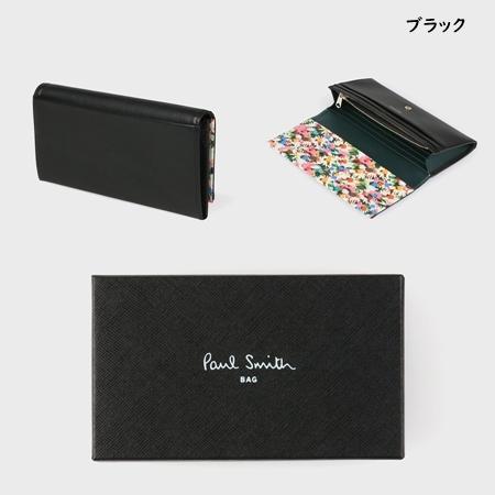 Paul Smith ポールスミス 長財布 マーガレットプリントトリム