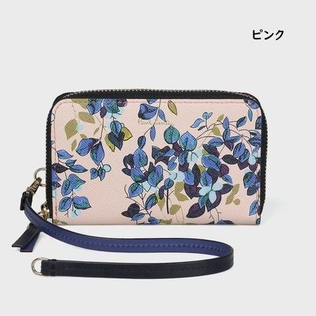 ポールスミス Paul Smith 小銭入れ コインケース カードケース レモンツリープリント カード＆コインケース｜clover-leaf｜04