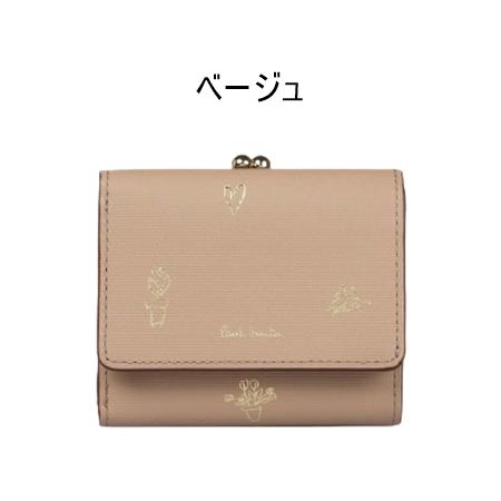 ポール・スミス Paul Smith 折財布 ミックスドゥードゥルSS24 ３つ折りがま口財布｜clover-leaf｜03