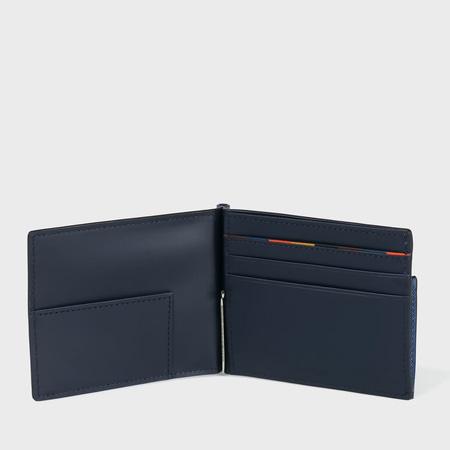 【送料無料】【ラッピング無料】ポールスミス Paul Smith マネークリップ 財布 ミニ財布 ブライトストライププラー SS24の画像