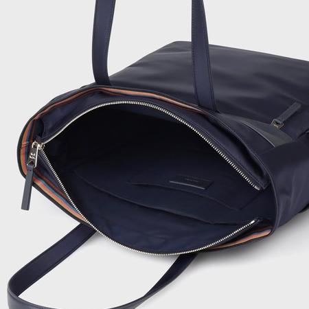 ポールスミス Paul Smith トートバッグ ナイロンブライトストライプトリムの画像