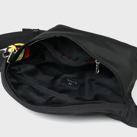 ポールスミス Paul Smith ボディバッグ PSライトポリエステル ウエストバッグ 軽量 ブラックの画像