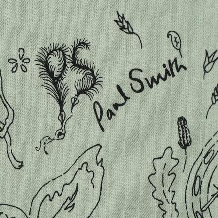 ポールスミス Paul Smith Tシャツ ウィメンズ Doodle Art アニマルロゴ 半袖 綿100%の画像