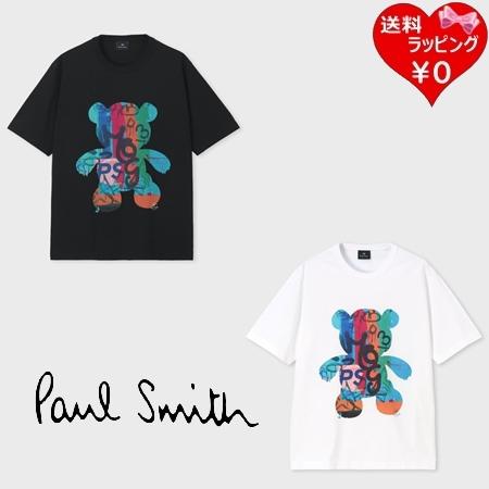 Paul Smith（ポール・スミス） Tシャツ Graffiti Bear 半袖 綿100