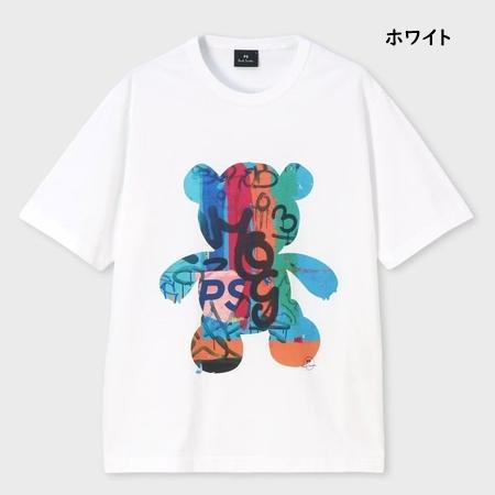 Paul Smith（ポール・スミス） Tシャツ Graffiti Bear 半袖 綿100