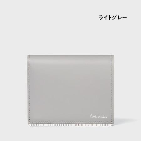 ポールスミス Paul Smith 財布 折財布 メタルシャドーストライプミニ財布の画像