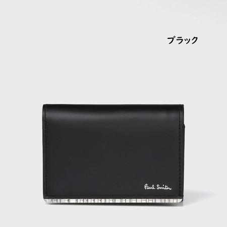 Paul Smith（ポール・スミス） 財布 折財布 メタルシャドーストライプ
