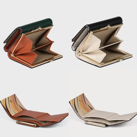 Paul Smith（ポール・スミス） 財布 折財布 スワールトリム がま口3