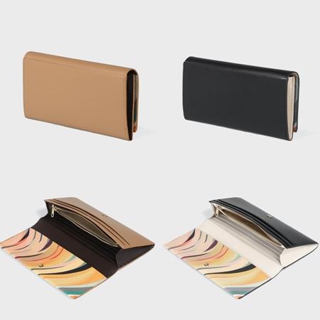 ポールスミス Paul Smith 財布 長財布 スワールトリムの画像