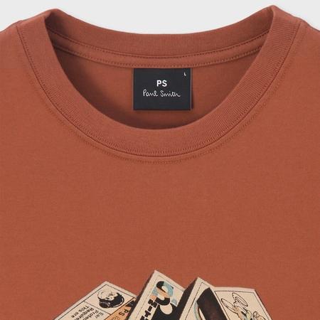 【希少】 ポールスミス ヴィンテージ オレンジ シルバー 【0035】 Paul Smith（ポール・スミス） Paul Smith Tシャツ Animal Matchbox
