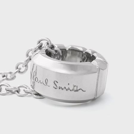 ポールスミス Paul Smith ネックレス Stripe 日本製 シルバーの画像