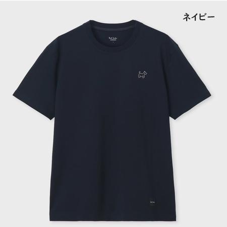 ポールスミス　黒Tシャツ　新品未使用タグ付き ポールスミス Paul Smith Tシャツ Dog Embroidery 半袖Tシャツ 綿100