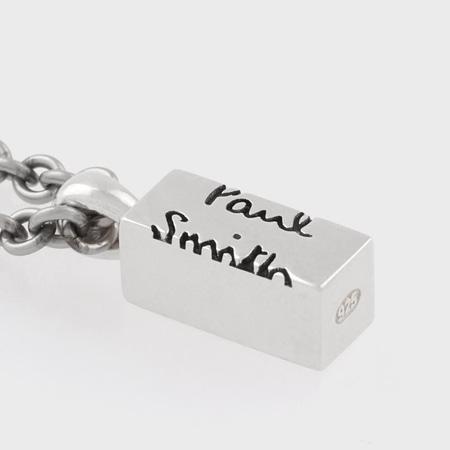 Paul Smith（ポール・スミス） ネックレス Box Logo シルバー 日本製