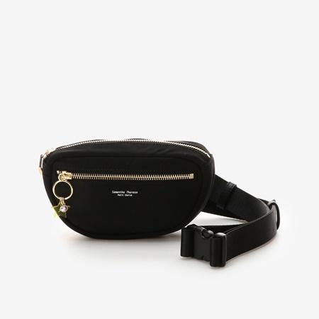 サマンサタバサプチチョイス Samantha Thavasa Petit Choice ボディバッグ シンプルロゴナイロンウエストポーチ サマンサタバサプチチョイス Thavasa Petit Choice