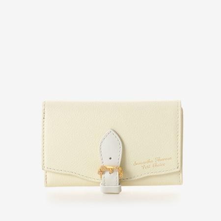 サマンサタバサプチチョイス Samantha Thavasa Petit Choice Choice Clover 折財布 カモミールモチーフベルトl字ジップ折財布 ペールイエロー Stpならショッピング ランキングや口コミも豊富なネット通販 更にお得なpaypay残高も スマホアプリも充実で毎日