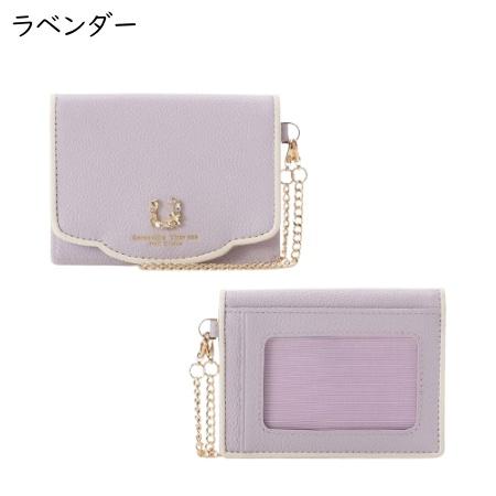 サマンサタバサプチチョイス Samantha Thavasa Petit Choice パスケース フープラインビジュー 馬蹄 定期 レディース_10