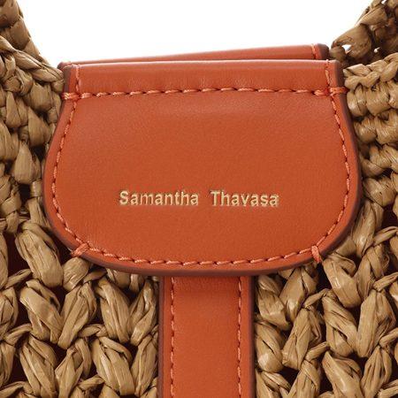 サマンサタバサ Samantha Thavasa トートバッグ かご編み  レディースの画像
