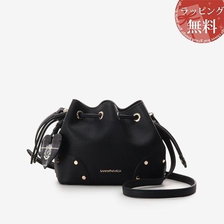 訳ありセール 格安 サマンサタバサ ブラック チャーム付巾着型 ショルダーバッグ Vega Samantha サマンサベガ サマンサタバサ 新品 正規品 送料無料 バッグ 財布 バッグ Eventsatrefinery Com