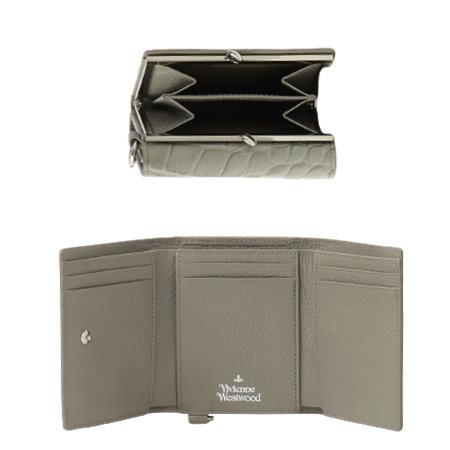 ヴィヴィアンウエストウッド Vivienne Westwood 折財布 クロコ 