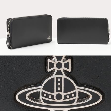 ♣スマート ラウンドジップ長財布 Vivienne Westwood Vivienne Westwood ヴィヴィアン・ウエストウッド 長財布