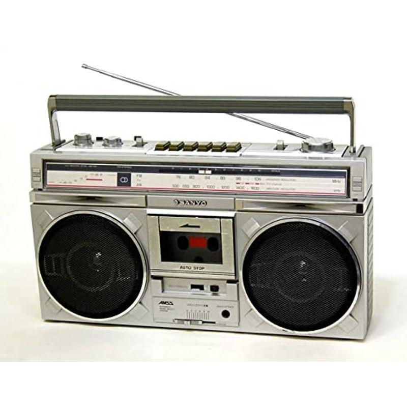 クローバーぽけっと5SANYO サンヨー 三洋 MR-X1 FM AM 2バンドステレオラジオカセットレコーダー ビンテージ ヴィンテージ レトロ アンティーク