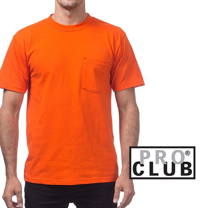 PRO CLUB（プロクラブ） ポケット Tシャツ 無地 PRO CLUB POCKET TEE