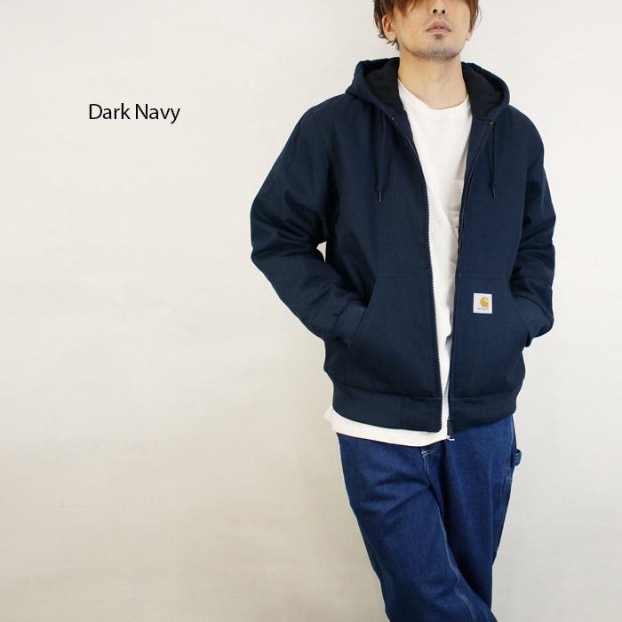 カーハート ダブリューアイピー アクティブジャケット CARHARTT WIP work in progress ACTIVE JACKET I028426 パーカー シンサレート ワーク メンズ｜clover-sports-outdoo｜02