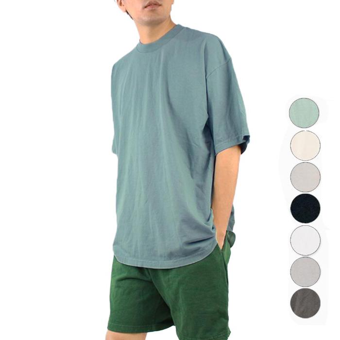 ロサンゼルス アパレル Tシャツ LOS ANGELES APPAREL 6.5OZ GARMENT DYE CREW NECK T-SHIRT 1801GD 6.5オンス ガーメントダイ クルーネック MADE IN USA