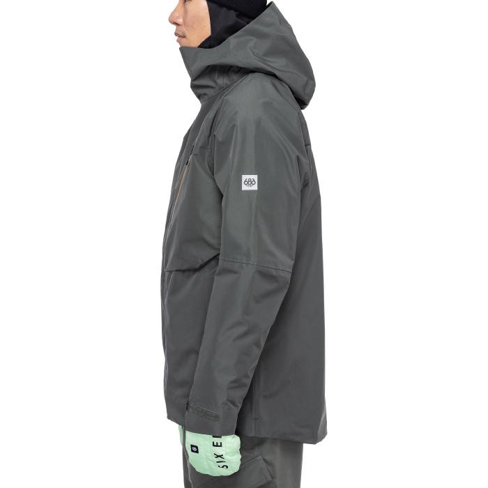 シックスエイトシックス ウェア ジャケット 22-23 686 MEN'S HYDRA THERMAGRAPH JACKET Goblin Green メンズ スノーボード 日本正規品｜clover-sports-outdoo｜04