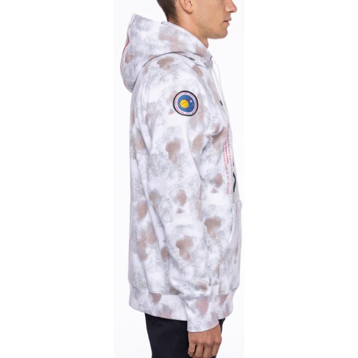 シックスエイトシックス ウェア フーディ 22-23 686 MEN'S EXPLORATION PULLOVER HOODY Nasa Rhino Gry Tie Dye プルオーバー スノーボード 日本正規品｜clover-sports-outdoo｜02