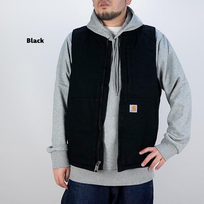 Carhartt カーハート リブカラー ワークベスト CARHARTT LOOSE Carhartt カーハート リブカラー ワークベスト CARHARTT LOOSE
