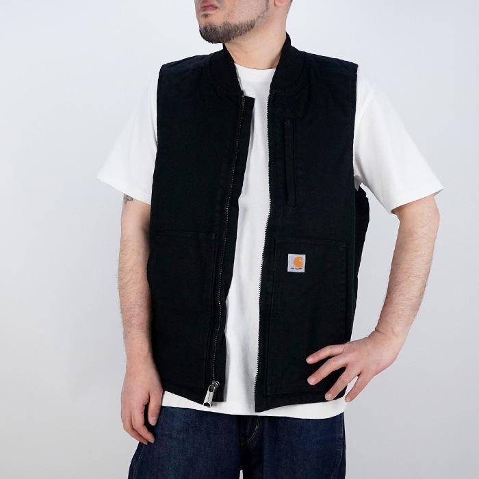 Carhartt カーハート リブカラー ワークベスト CARHARTT LOOSE Carhartt カーハート リブカラー ワークベスト CARHARTT LOOSE