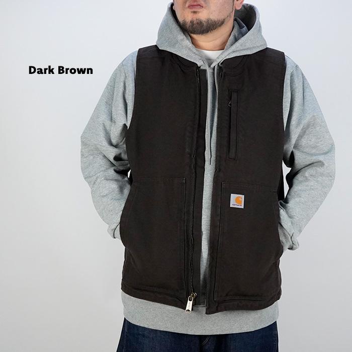 Carhartt カーハート リブカラー ワークベスト CARHARTT LOOSE Carhartt カーハート リブカラー ワークベスト CARHARTT LOOSE