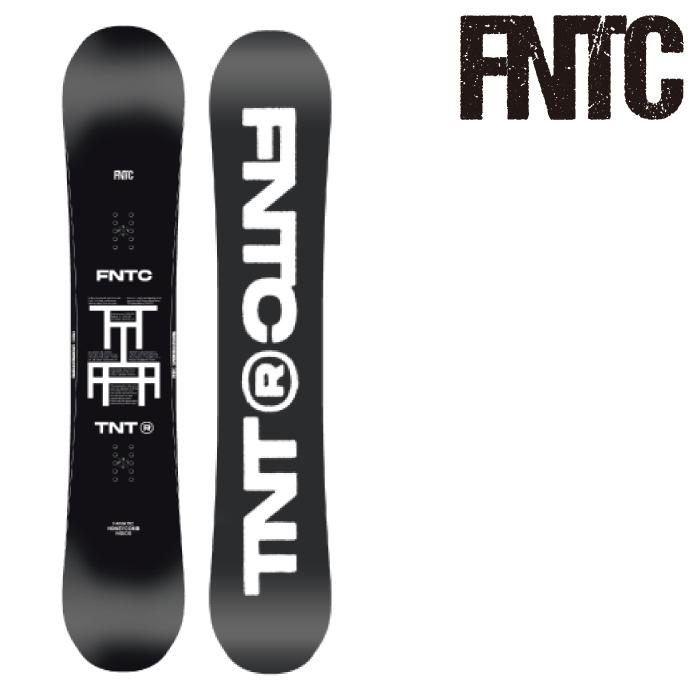 エフエヌティーシー スノーボード 板 22-23 FNTC TNT R Black/White