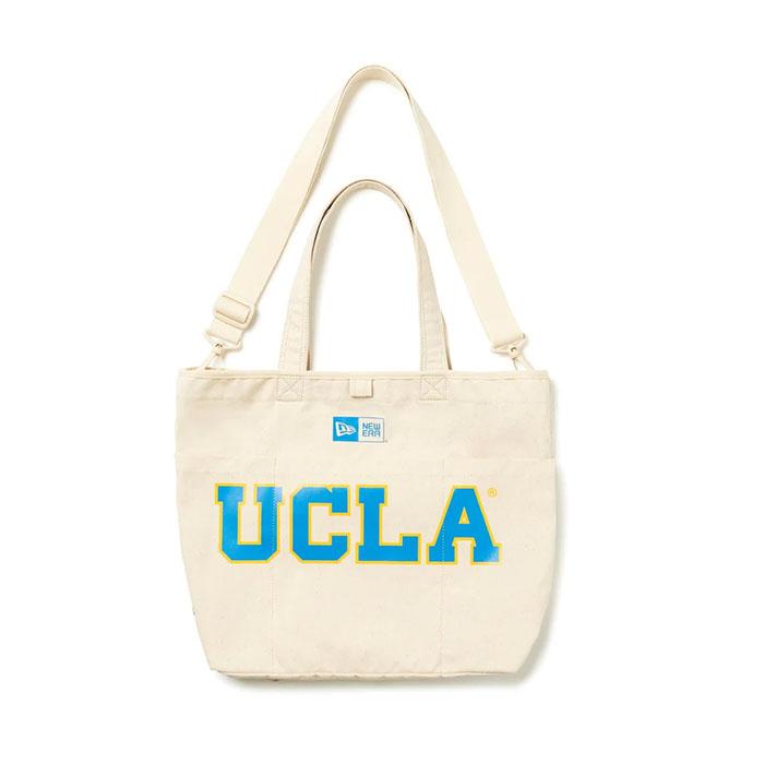 ニューエラ NEW ERA ユーティリティ キャンバストート 14L UCLA ナチュラル × マリンブルー メリットゴールド 日本正規品｜clover-sports-outdoo｜02