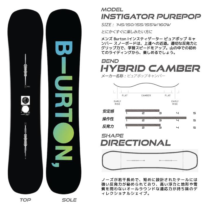 バートン スノーボード - ビンディング 2点セット 23-24 BURTON MEN'S INSTIGATOR PUREPOP CAMBER - MEN'S FREESTYLE Re:Flex インスティゲーター 日本正規品｜clover-sports-outdoo｜11