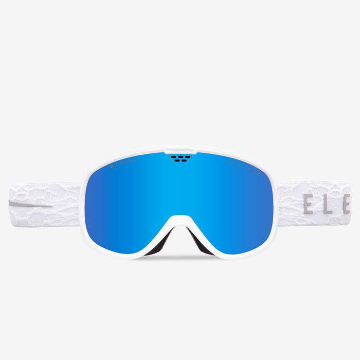 エレクトリック ゴーグル 23-24 ELECTRIC PIKE Matte White Nuron/Moss Blue Contrast 24PM スノーボード スキー 日本正規品｜clover-sports-outdoo｜02