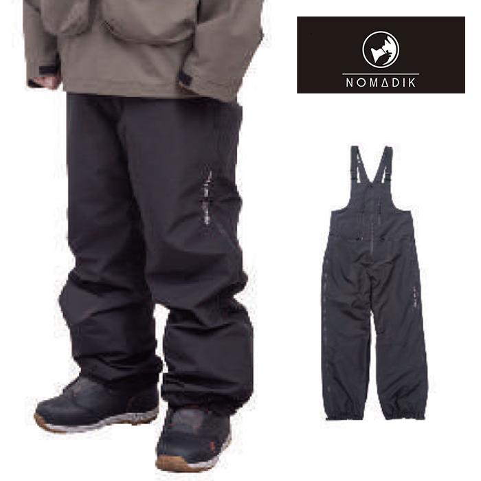 NOMADIK GLITCH BIB PNT 23-24 サイズL 23/24モデル GLITCH BIB PNT #BROWN｜NOMADIK – A-BONY
