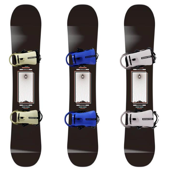 SALOMON×MATRIX　サロモン　バインディング付　スノーボードセット SALOMON×MATRIXサロモンバインディング付スノーボードセット