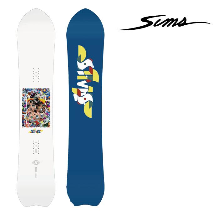 SIMS uap スノーボード 板 150cm チューンナップWAXなど希望あればし