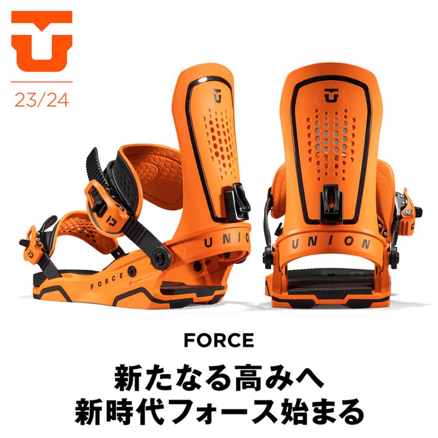 [日本正規品]スノーボード ビンディング ユニオン フォース 2024 UNION FORCE Orange スノボー 23-24 メンズ 男性｜clover-sports-outdoo｜06