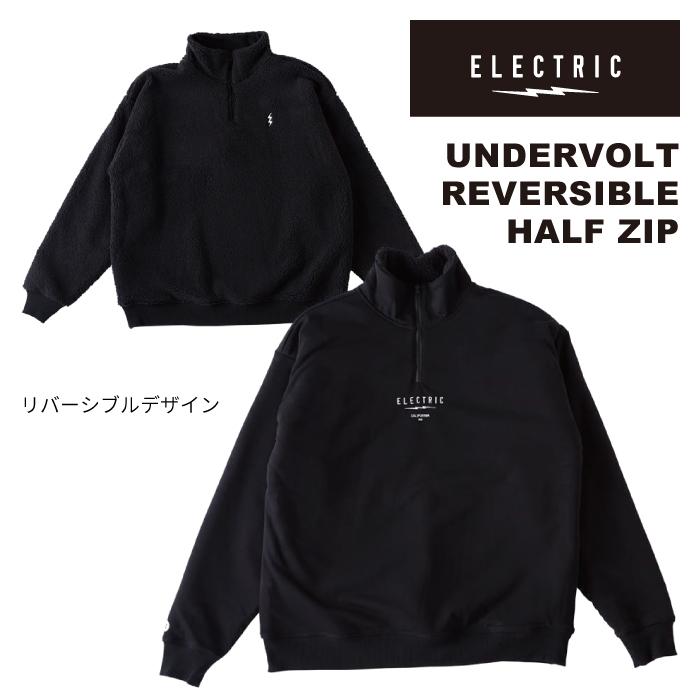 【ELECTRIC】エレクトリック 2024秋冬 UNDERVOLT REVERSIBLE HALF ZIP メンズ リバーシブル ハーフジップ ELECTRIC（エレクトリック） ELECTRIC UNDERVOLT REVERSIBLE HALF ZIP