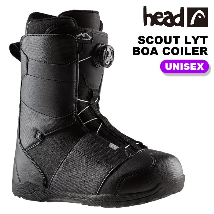 HEAD スノーボード ブーツ ヘッド SCOUT LYT BOA COILER Black
