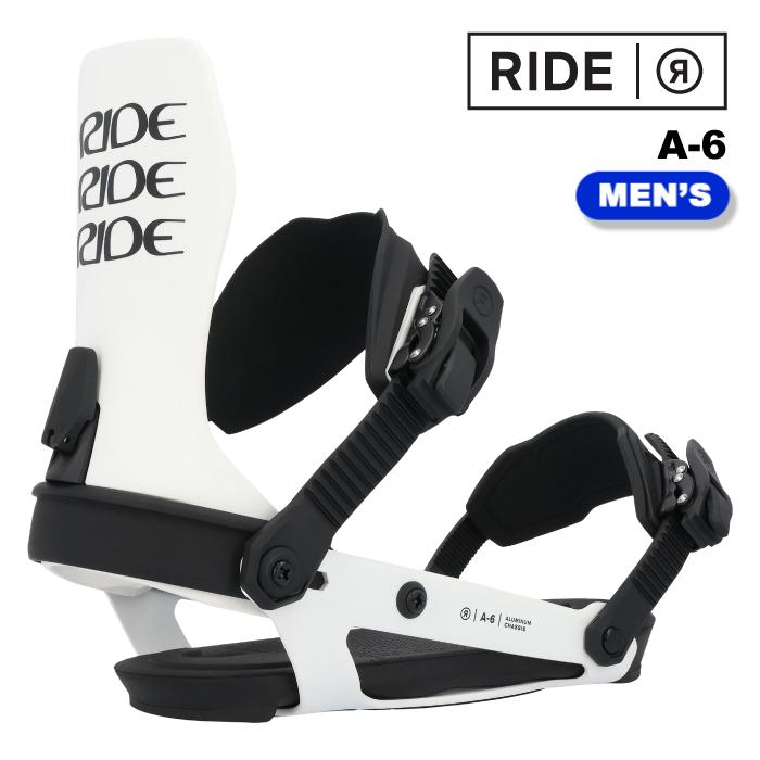 RIDE（ライド） 日本正規品 スノーボード ビンディング RIDE A-6 White