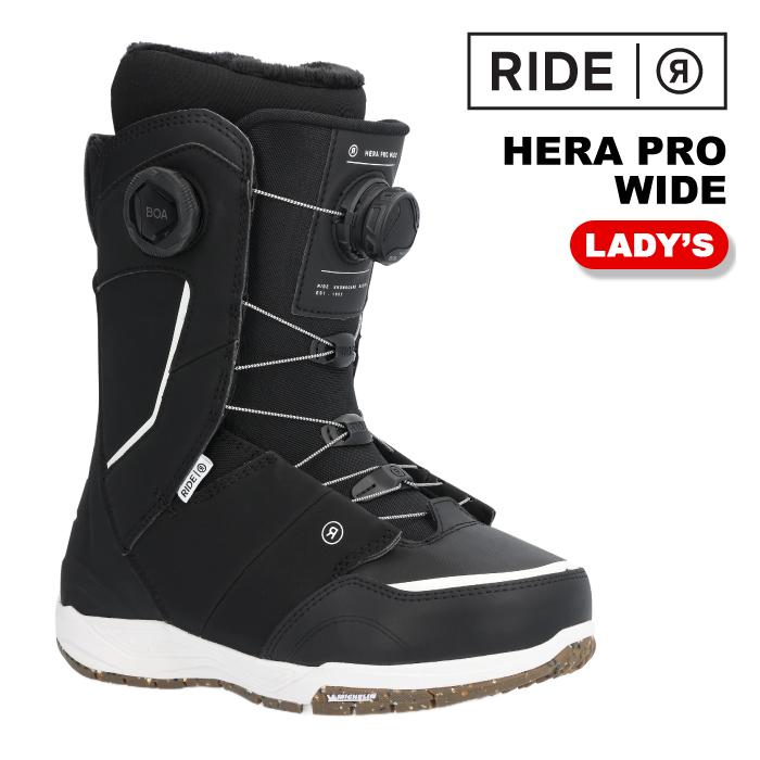 RIDE（ライド） スノーボード ブーツ RIDE HERA PRO WIDE Black ヘラ
