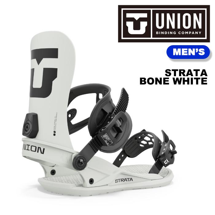スノーボード UNION STRATA BONE WHITE UNION BINDING スノーボード ビンディング ユニオン UNION STRATA Bone