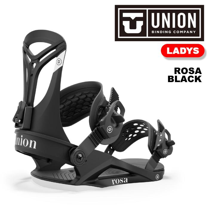 UNION ROSA Sサイズ スノーボードビンディング ブラック UNION BINDING スノーボード ビンディング ユニオン UNION ROSA Black