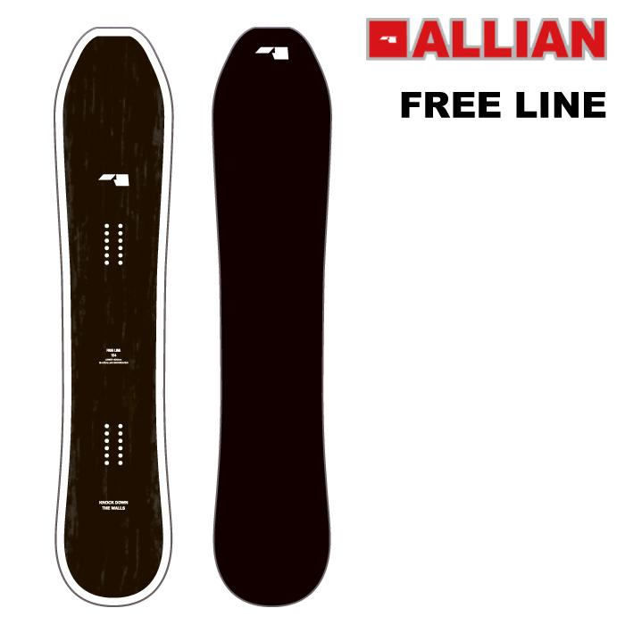 ALLIAN 日本正規品 スノーボード 板 アライアン FREE LINE ALLIAN 日本正規品 スノーボード 板 アライアン FREE LINE