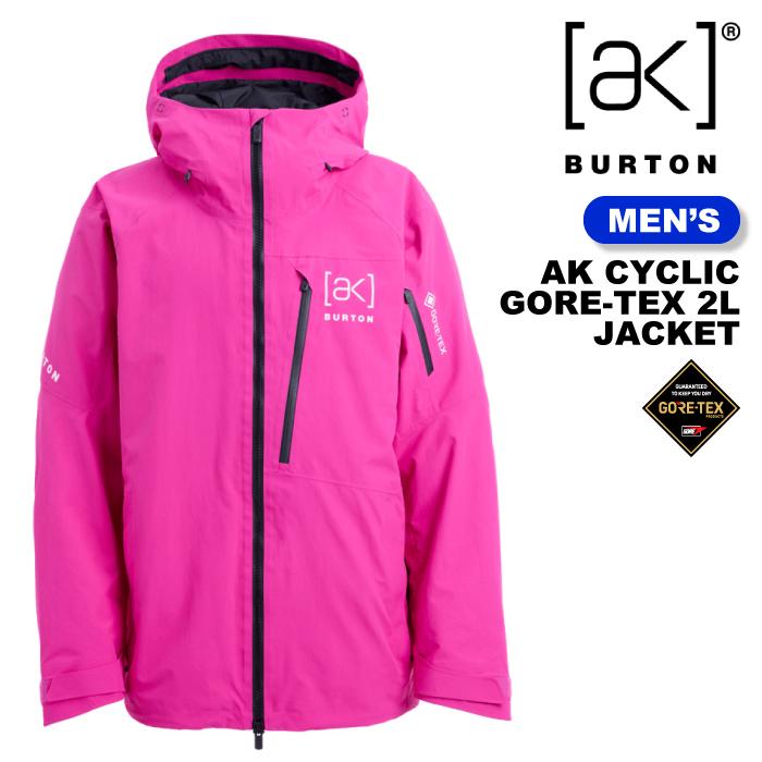 日本正規品 スノーボード ウェア ジャケット バートン BURTON MENS AK CYCLIC GORETEX 2L JACKET Very Berry ゴアテックス メンズ 25-26